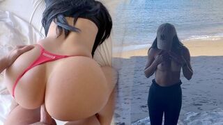 You don't have to look at her face, just stare at her ass