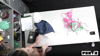 A man gently fucked his girlfriend on the table