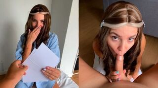 A fairy grants three wishes to a lucky guy in this steamy role-play scene
