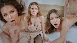 Join us and there will be no betrayal! An honest wife's promise in a cuckold scene