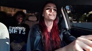 If you speed, you'll get a creampie - a hot amateur couple's outdoor adventure