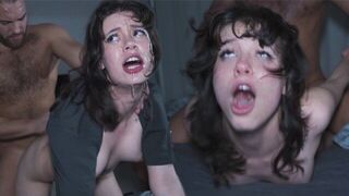 You will learn to cum from the girl from the rough sex