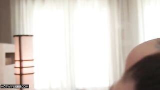 Girl was about to cum, but delayed orgasm