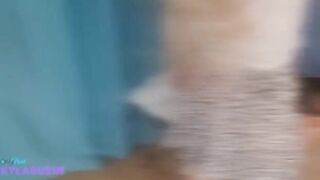 A hot Turkish chick is having sex right on the chair