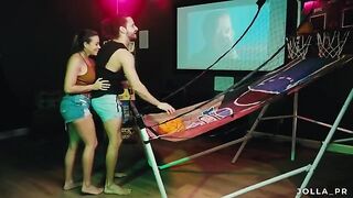 I showed my friend around my game room and it ended in a steamy adventure