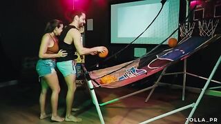 I showed my friend around my game room and it ended in a steamy adventure