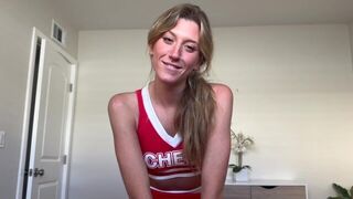 Special support for cheerleaders from Addison Vodka and her fit, alluring figure