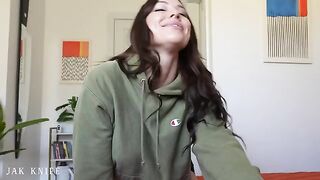It'll take two minutes to undress that big mommy milkers