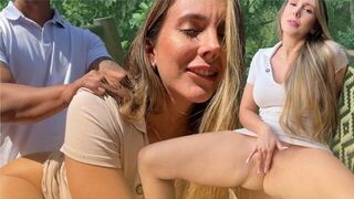 Even in the jungle, Scarlet Benz finds a partner