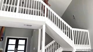The girl was looking for G-spot, but she found a cock