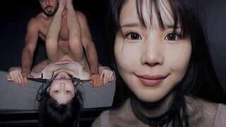 An innocent girl likes to be fucked hard and rough