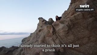 There's nothing to be found on the rocks, aka beach