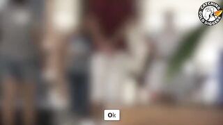 The girl is going crazy, even though they’ve just started!