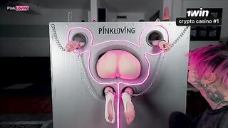 Fetish for metal and rubber: a captivating contrast in every touch and tease