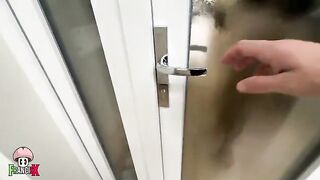 The phone to my ear, and his cock inside me—both are important. A hot Russian girl gets cheated on by her roommate while on the phone