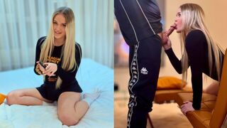 A beautiful girl agreed to have sex in exchange for something personal