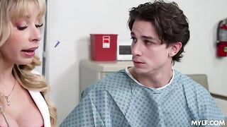 A blonde in the hospital is not so innocent