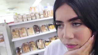 A girl is ready to have sex in any situation
