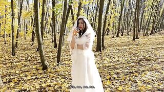 A white dress is too modest for the wedding night