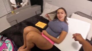 Classic sex with a beautiful babe straight into your cock - a timeless pleasure