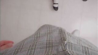 Two young and sexy college girls are having fun with their tutor