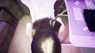 A cute girl with tight ass got fucked at the wall