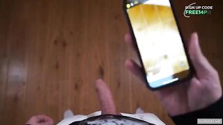 A man came home and was surprised to see his ex-girlfriend, who hadn’t been home in a while. She looked sexy and he couldn’t resist the temptation. When she saw him, she went on the offensive and started to attack him, but he managed to defend himself and