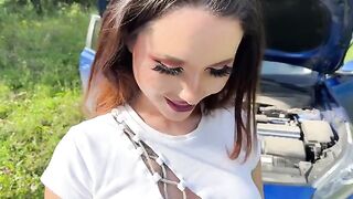 A girl came to me, we sat down and I recorded it