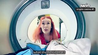 A guy got stuck in the washer and had sex with a stepmom