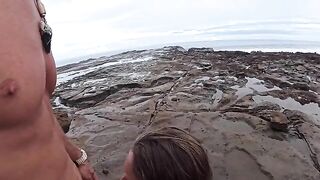 The beach is always damp – from the water and because of it