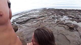 The beach is always damp – from the water and because of it