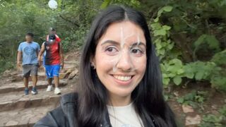 I showed my cock to the guy and he did it with me