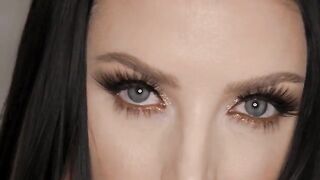 Busty Angela White enjoys a hot threesome with two guys with huge cocks