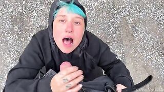 I want to suck so badly I can't stand it - amazing blowjob from the first person