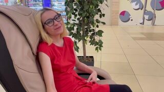 A girl agreed to have sex for money in a public toilet, showcasing extreme passion