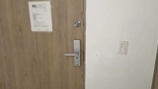 Latina with big ass fucks in her ass at home