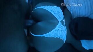Ebony couple enjoys intense backshots and anal sex