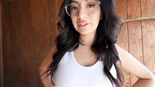 I seduced my contractor and fucked him in the barn, it was awesome!