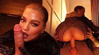 You can put it in your mouth, and there's a net on top - luxury porn
