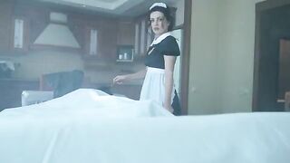 A ghost maid is fucking with a guy on Halloween 2021