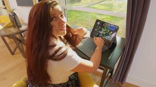 Pervert dad fucked his stepdaughter in school, showcasing Jolla PR’s raw passion