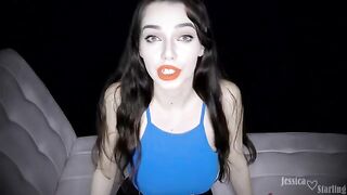Hate fuck your big tits ex in POV with a cum facial