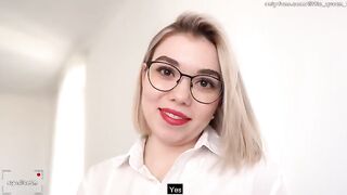 Student gave herself to the teacher on the table