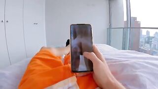 Step sister gets her asshole filled with cum in a hot creampie scene