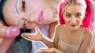 Petite TikTok thot reacts to the hottest Argentine porn ever