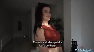 Photographer picked up naive teen Little Eliss for a steamy studio session